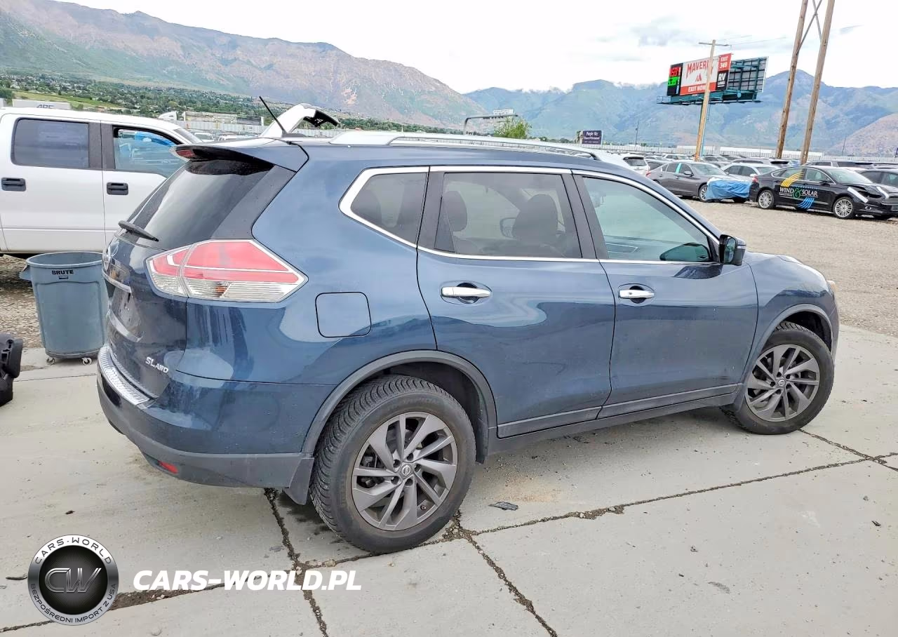 2016 Nissan Rogue Sl VIN:5N1AT2MV5GC762290 - 3
