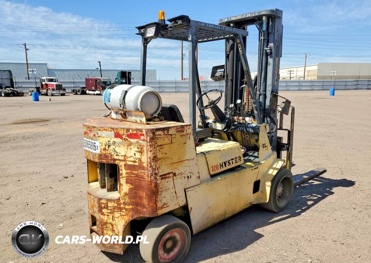 2001 Hyster S120Xl2 VIN:D004D10493Y - 4