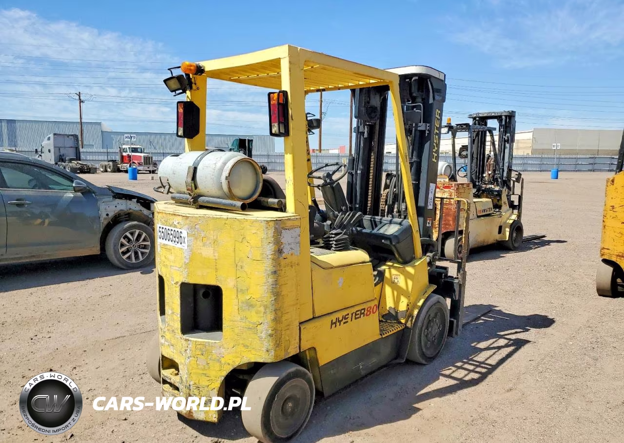2002 Hyster S80Xm-Bcs VIN:E004V01560Z - 4