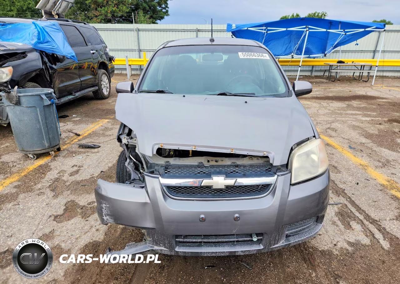 2009 Chevrolet Aveo Ls VIN:KL1TD56E69B631748 - 5