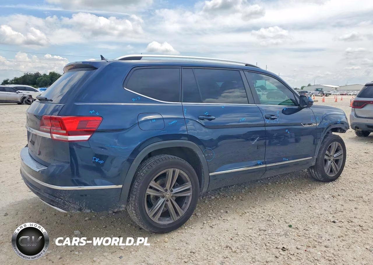 2018 Volkswagen Atlas Se VIN:1V2FR2CA0JC575424 - 3