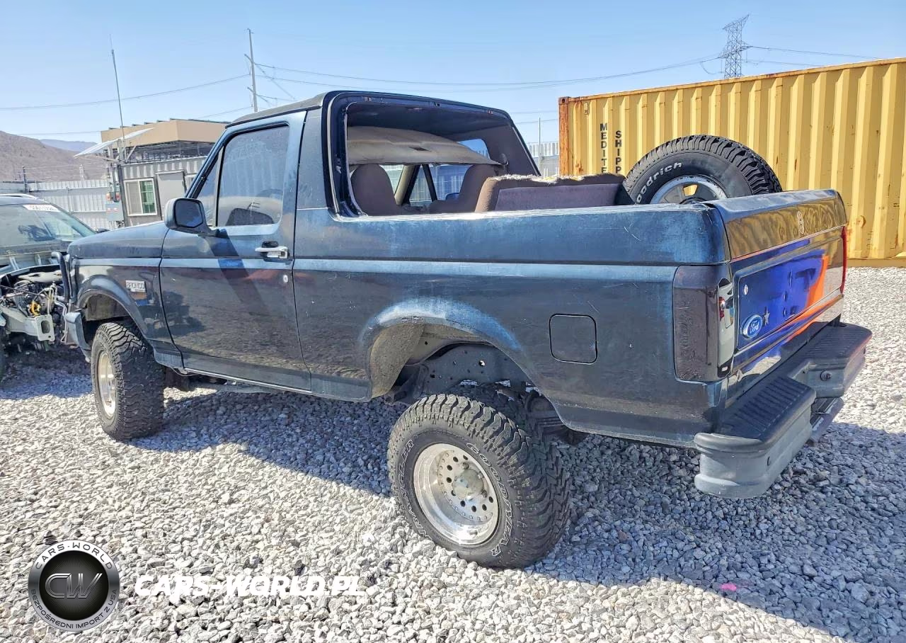 1996 Ford Bronco U100 VIN:1FMEU15N2TLB57905 - 2