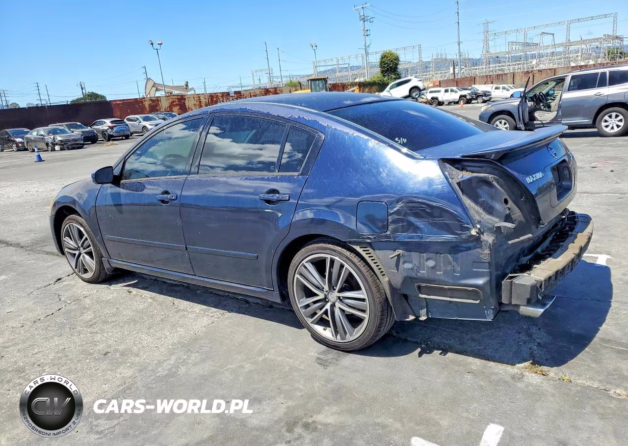 2007 Nissan Maxima 3.5 Se VIN:1N4BA41E17C807052 - 2