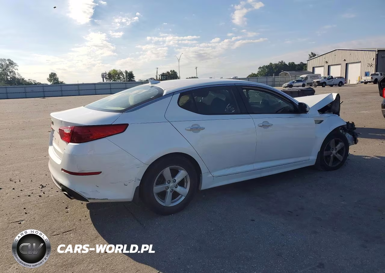 2014 Kia Optima Lx VIN:KNAGM4A73E5468544 - 3