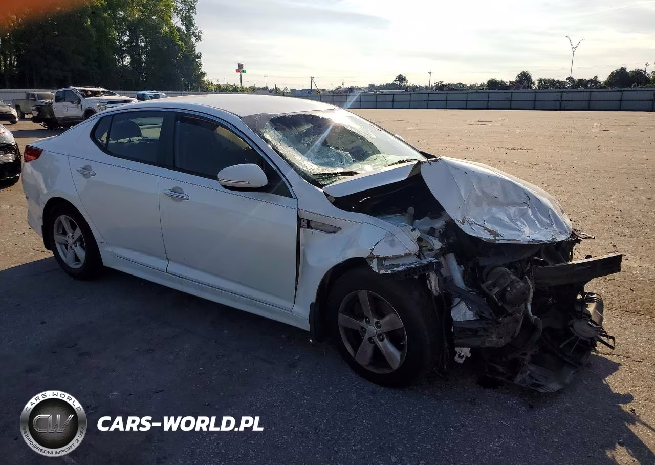 2014 Kia Optima Lx VIN:KNAGM4A73E5468544 - 4