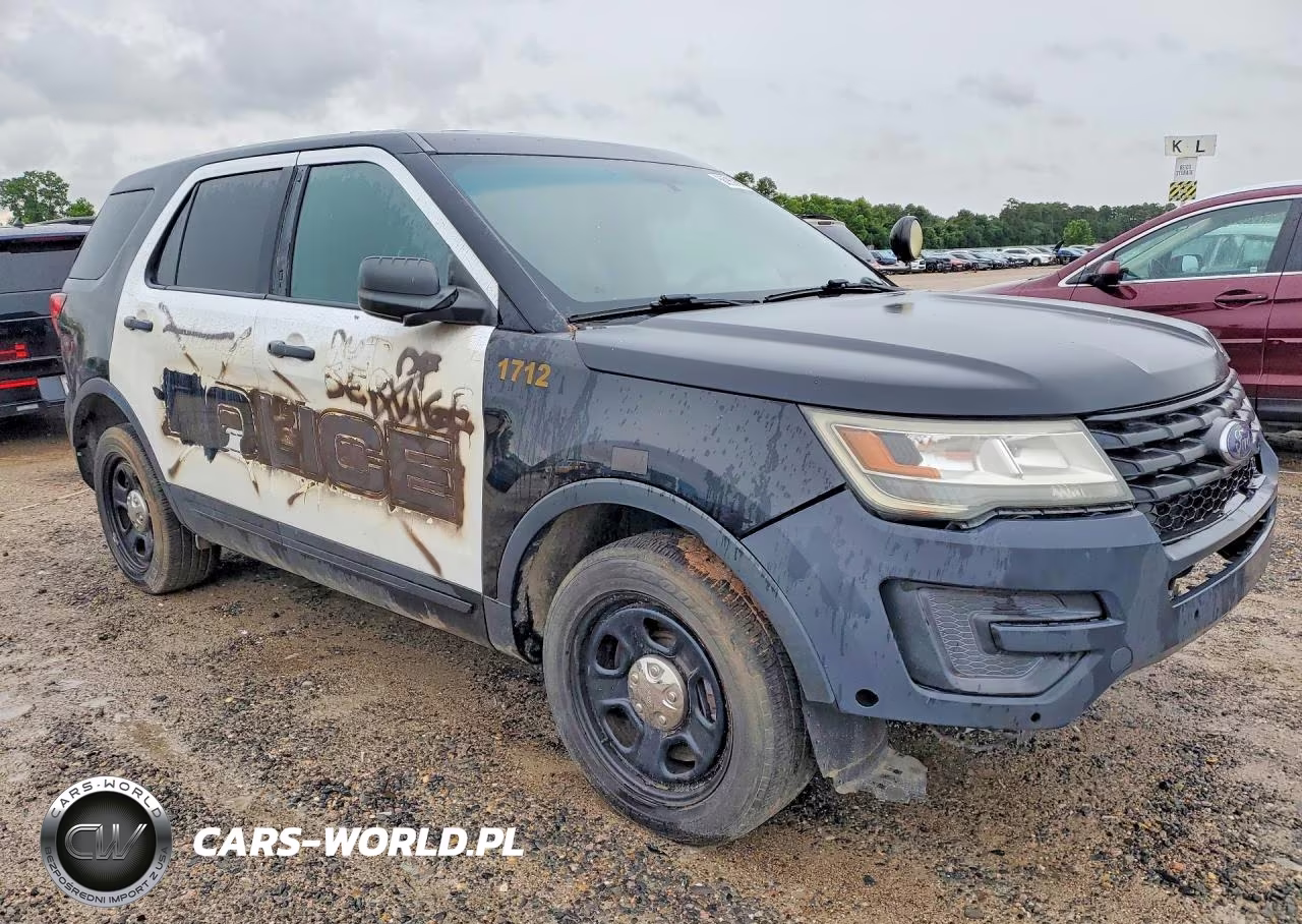 2017 Ford Explorer Police Interceptor VIN:1FM5K8AR4HGA37028 - 4