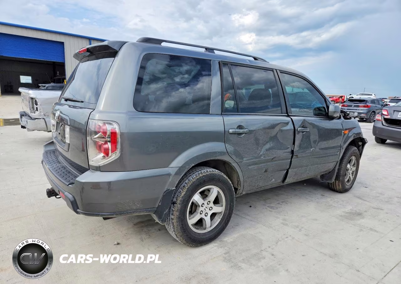 2007 Honda Pilot VIN:5FNYF28637B007249 - 3