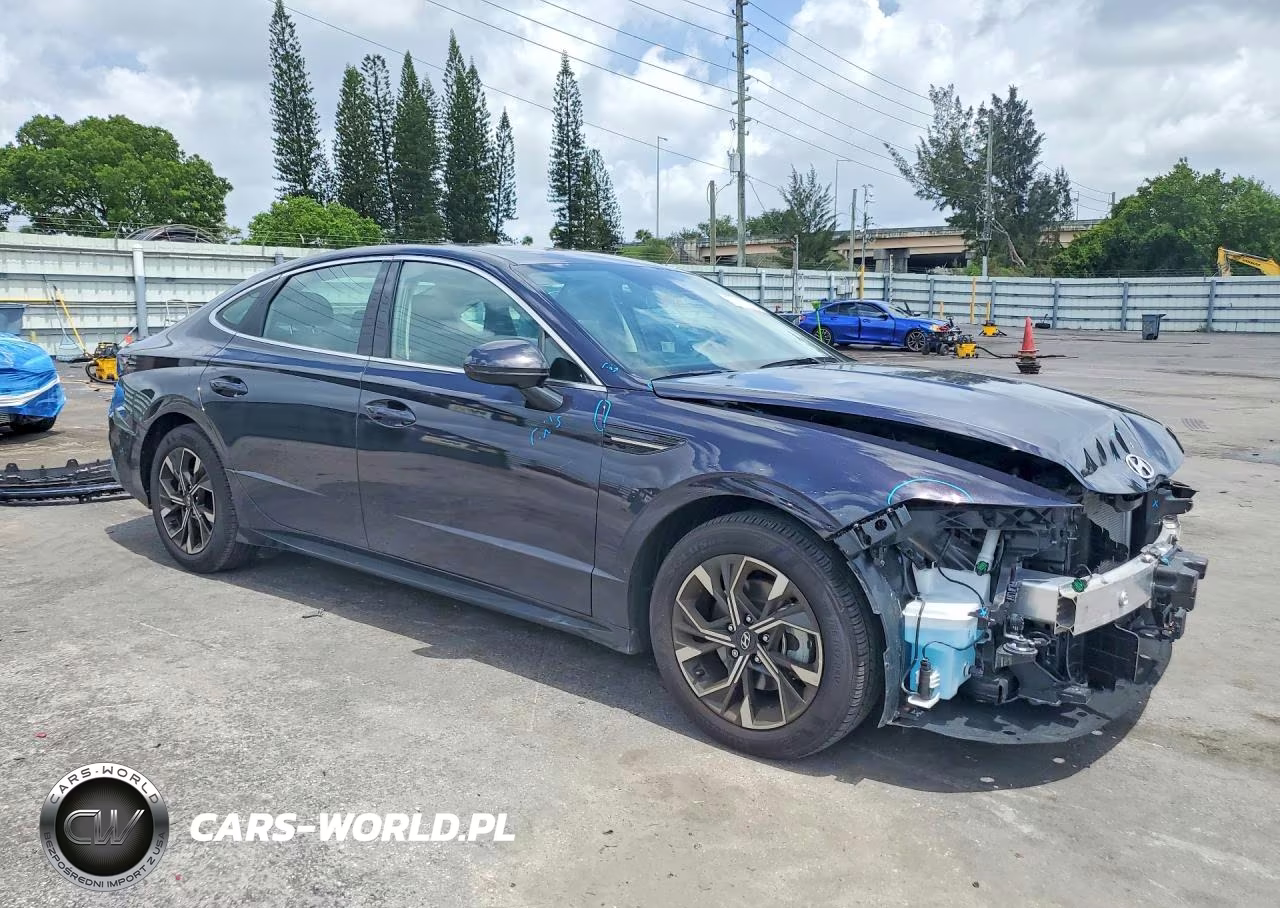 2025 Hyundai Sonata Sel VIN:KMHL64JA6SA507844 - 4