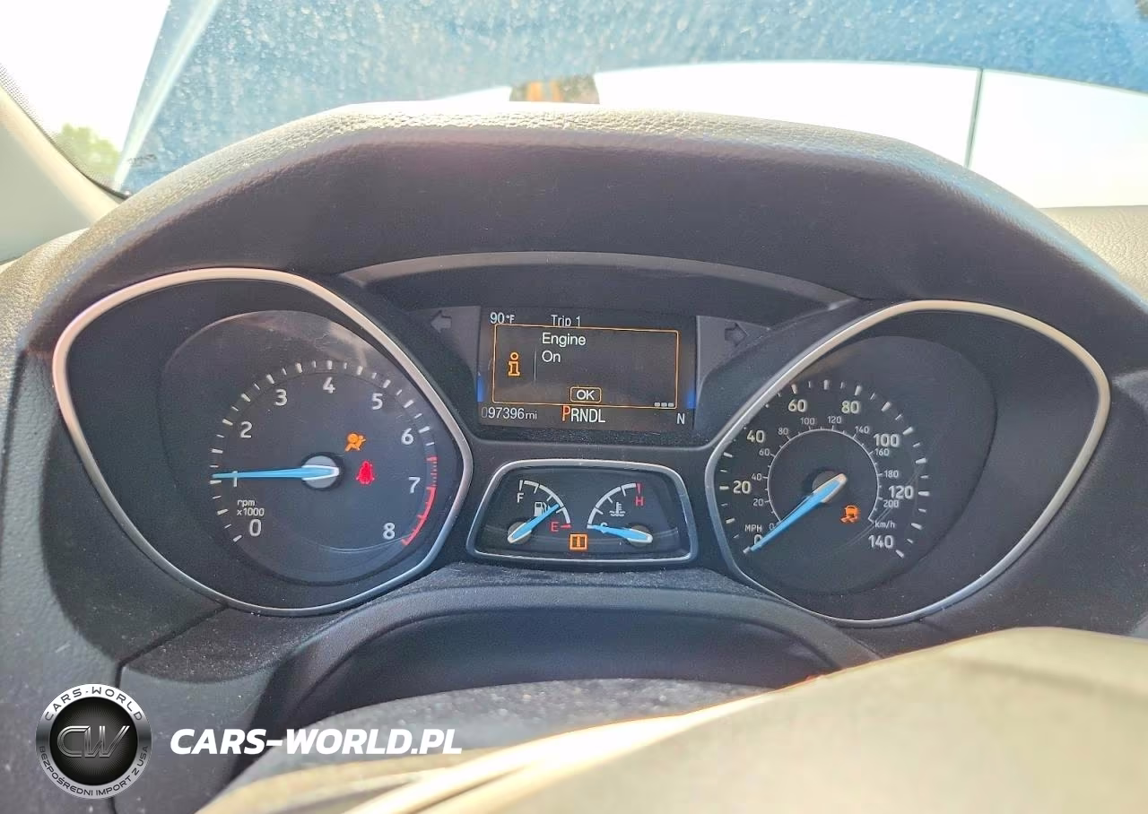 2016 Ford Focus Se VIN:1FADP3K25GL253861 - 9