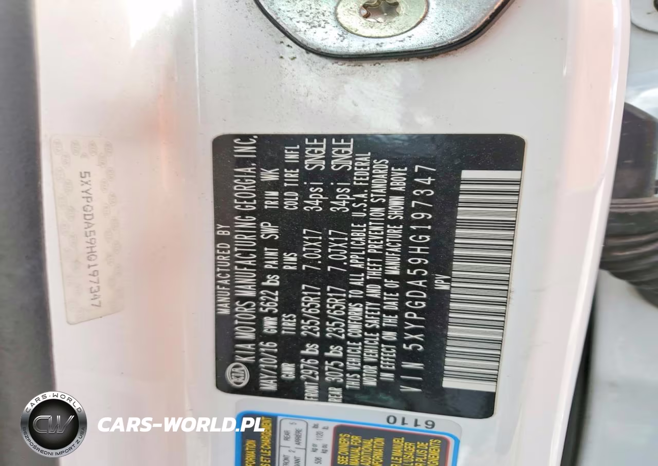 2017 Kia Sorento Lx V6 VIN:5XYPGDA59HG197347 - 12