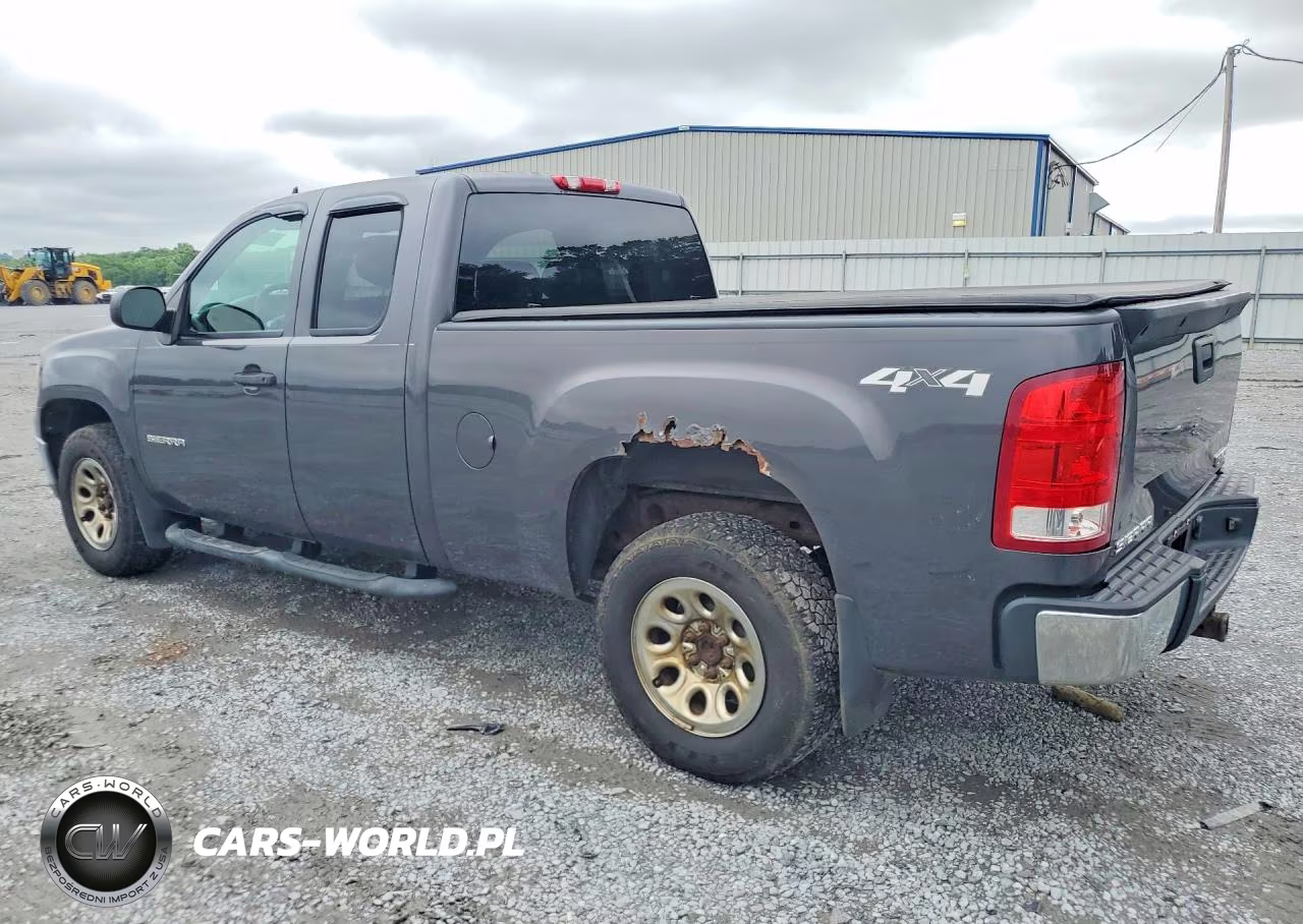 2010 GMC Sierra K1500 Sl VIN:1GTSKUEA5AZ177040 - 2