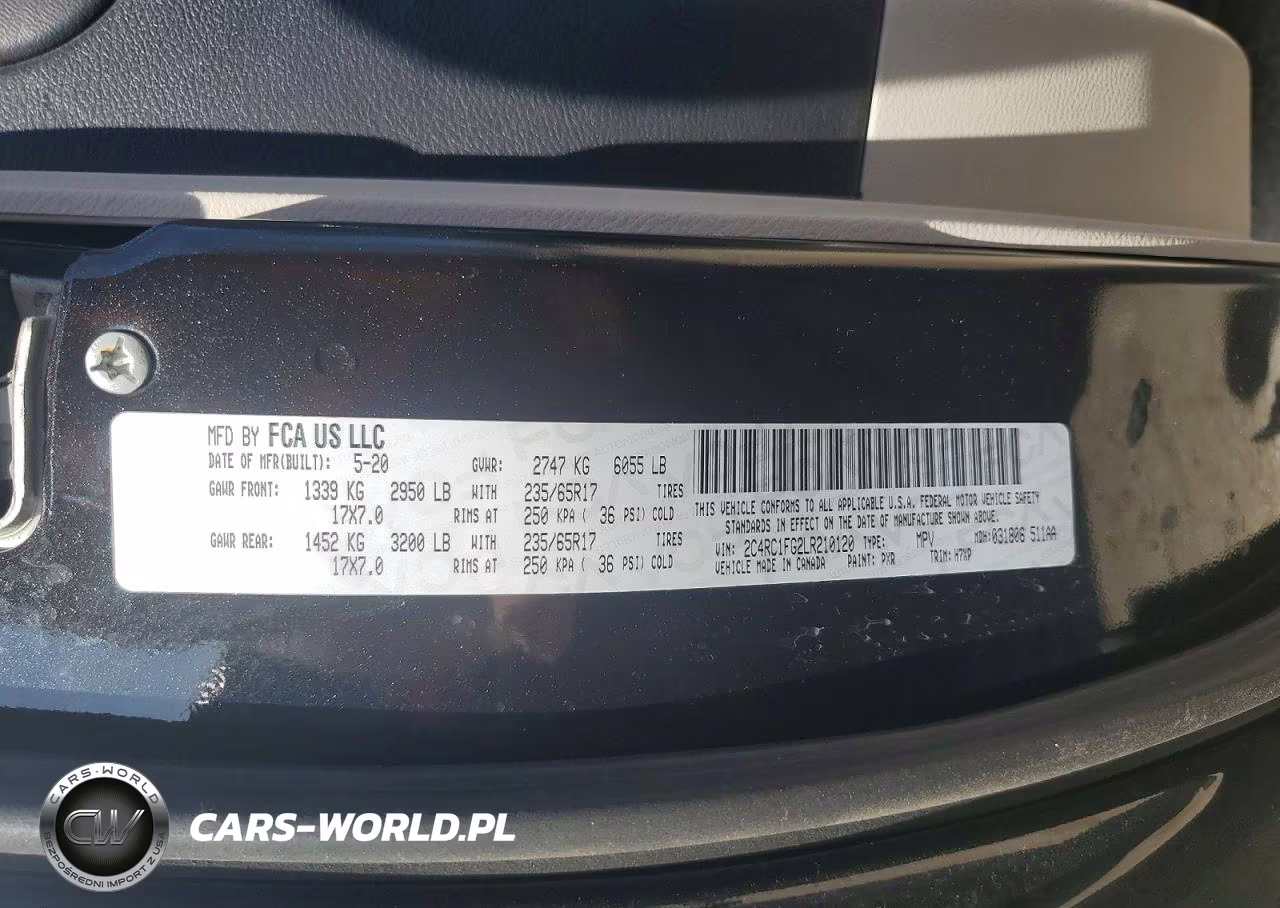 2020 Chrysler Pacifica Touring VIN:2C4RC1FG2LR210120 - 14