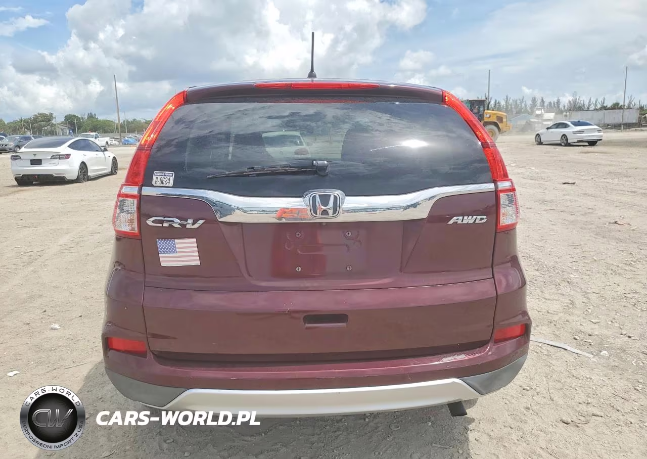 2015 Honda Cr-V Ex VIN:5J6RM4H53FL110030 - 6