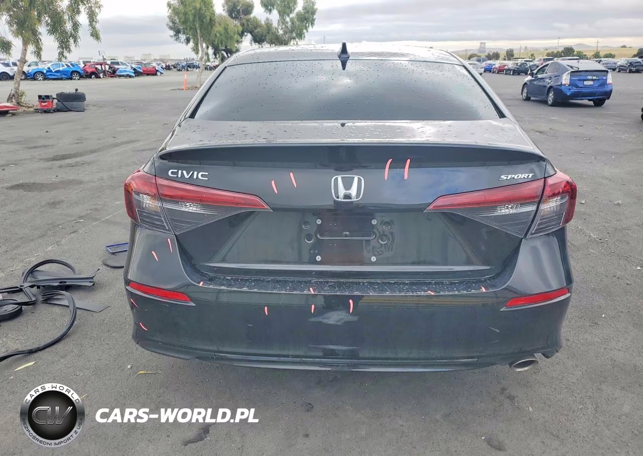 2025 Honda Civic Sport VIN:2HGFE2F52SH574447 - 6