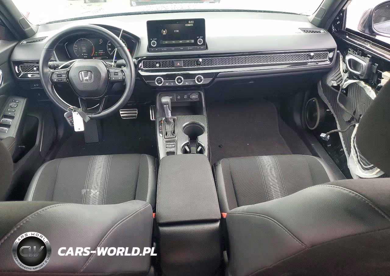 2025 Honda Civic Sport VIN:2HGFE2F52SH574447 - 8
