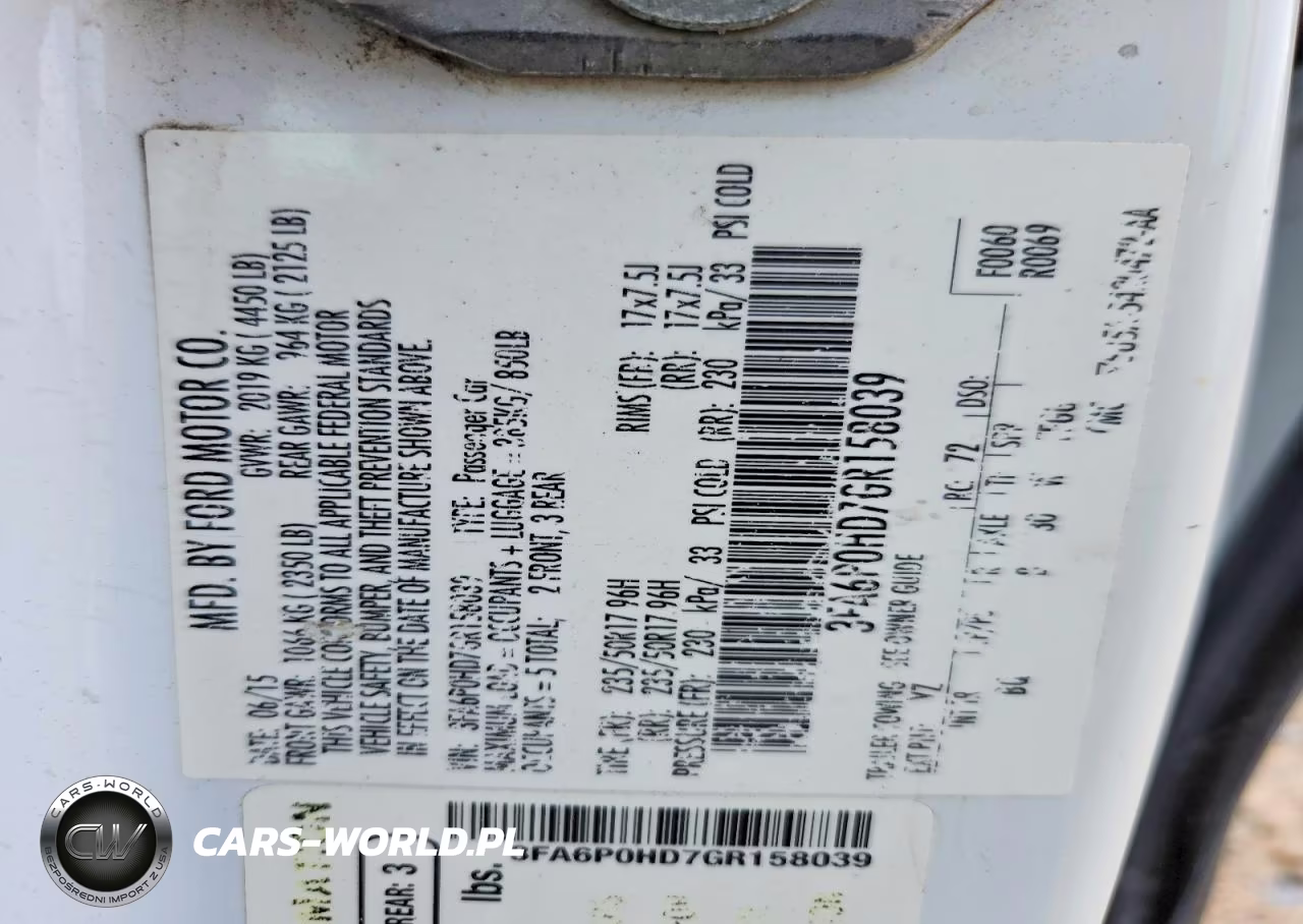2016 Ford Fusion Se VIN:3FA6P0HD7GR158039 - 12