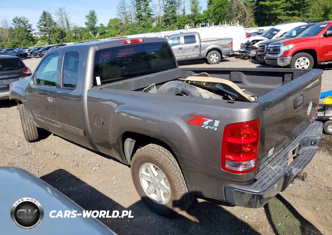 2012 GMC Sierra K1500 Sle VIN:1GTR2VE71CZ203581 - 2
