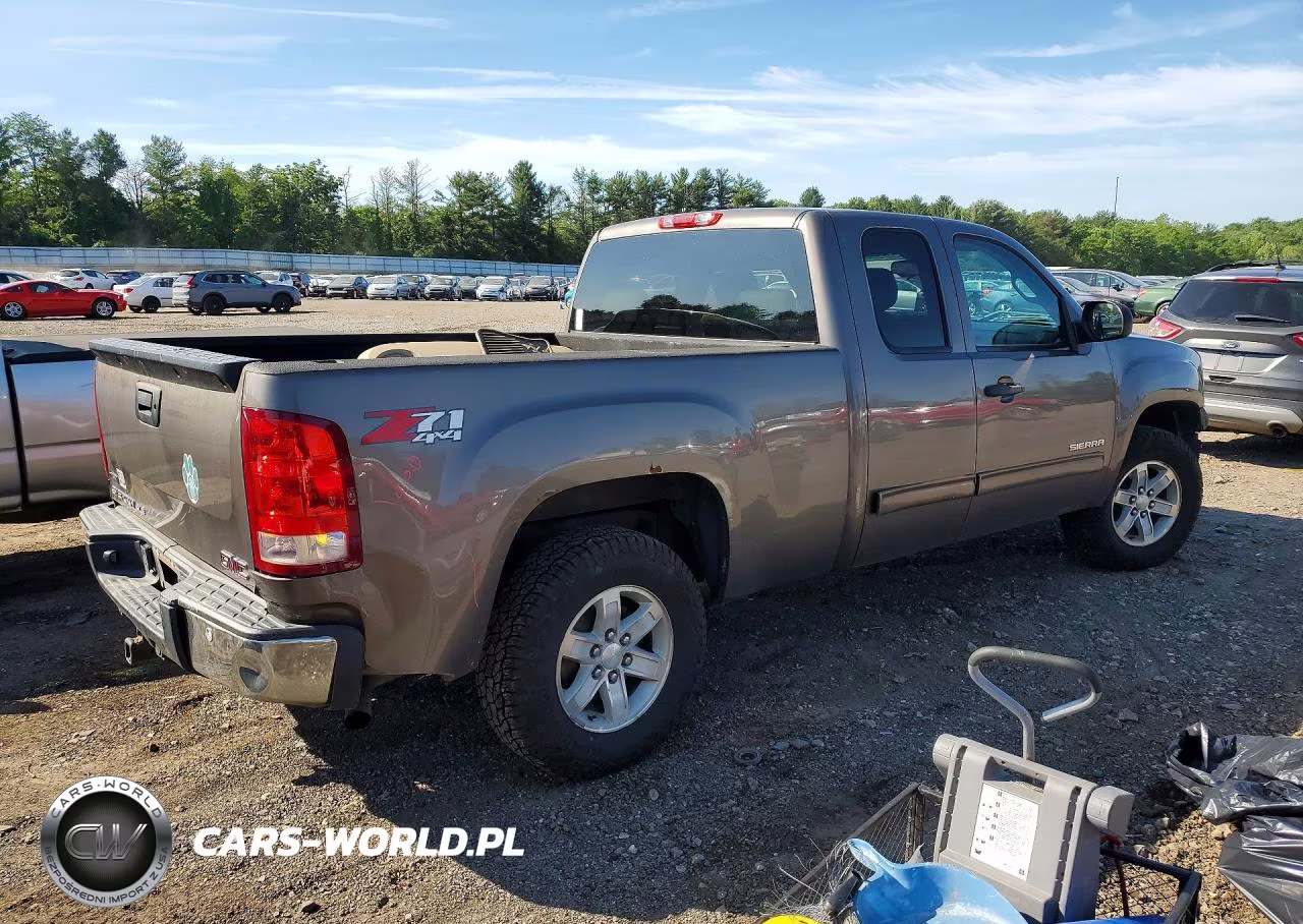2012 GMC Sierra K1500 Sle VIN:1GTR2VE71CZ203581 - 3
