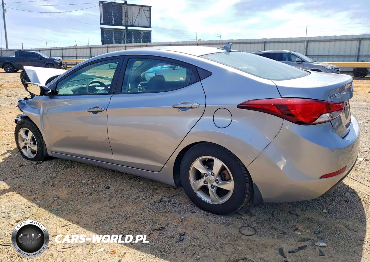 2015 Hyundai Elantra Se VIN:5NPDH4AE8FH606055 - 2