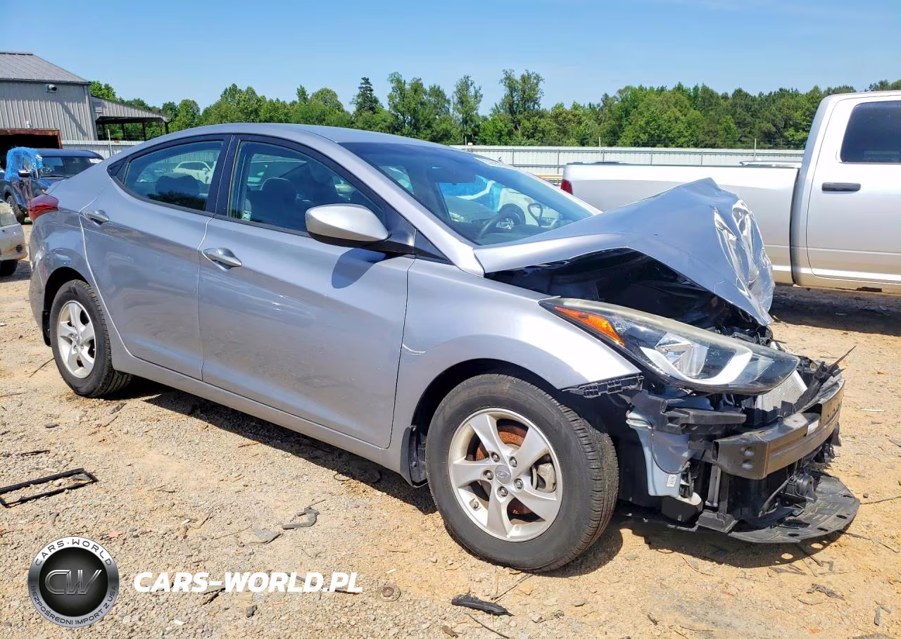 2015 Hyundai Elantra Se VIN:5NPDH4AE8FH606055 - 4