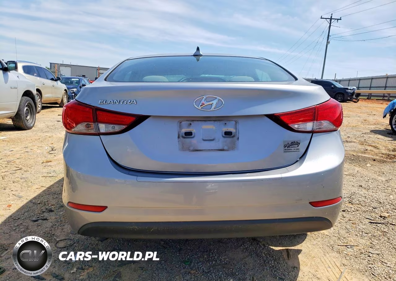 2015 Hyundai Elantra Se VIN:5NPDH4AE8FH606055 - 6
