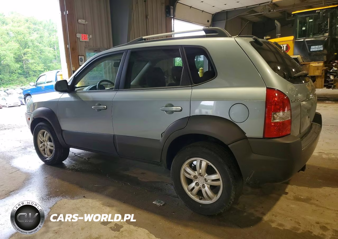 2007 Hyundai Tucson Se VIN:KM8JN12D77U490768 - 2