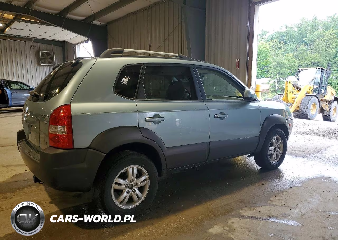 2007 Hyundai Tucson Se VIN:KM8JN12D77U490768 - 3