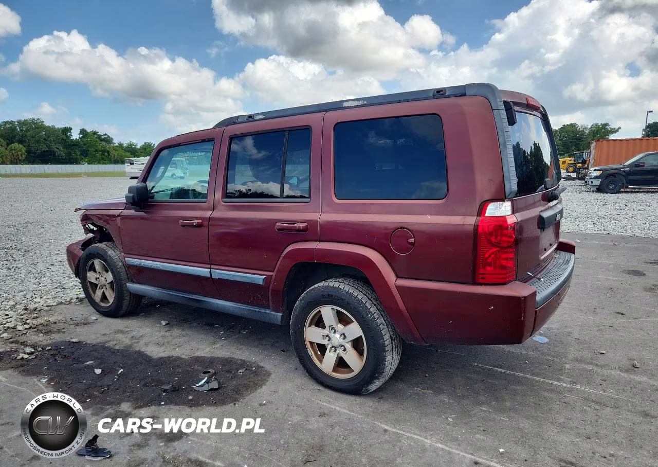 2007 Jeep Commander Sport VIN:1J8HG48K27C654642 - 2