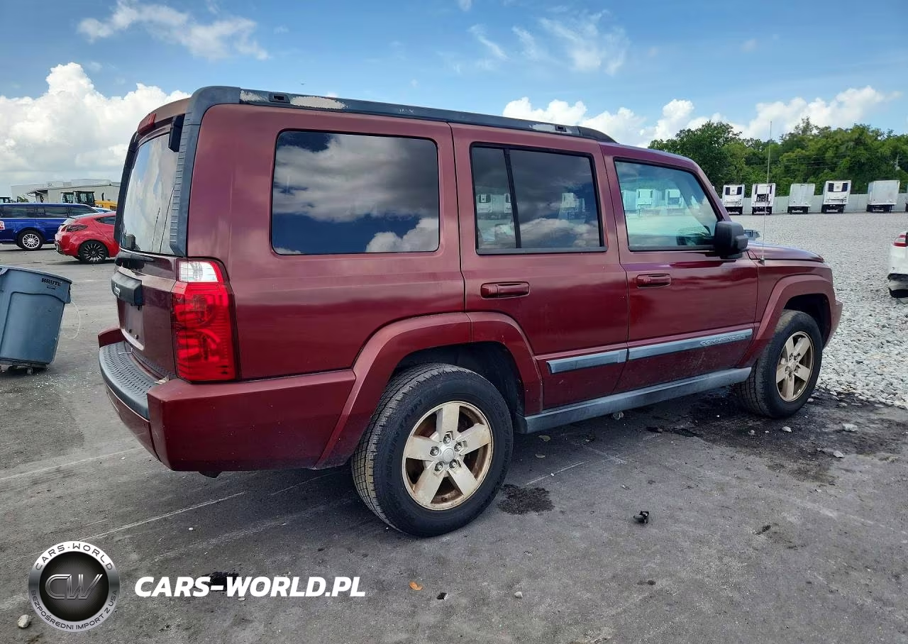 2007 Jeep Commander Sport VIN:1J8HG48K27C654642 - 3