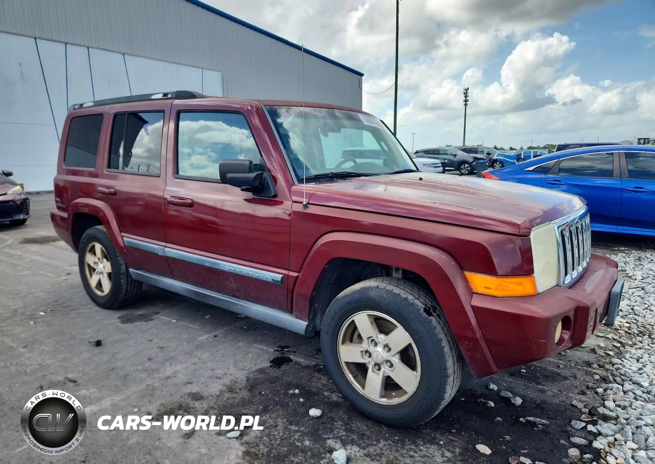 2007 Jeep Commander Sport VIN:1J8HG48K27C654642 - 4