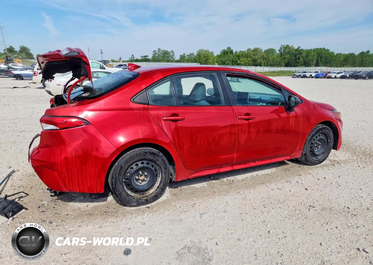 2020 Toyota Corolla Le VIN:5YFEPRAE3LP089654 - 3