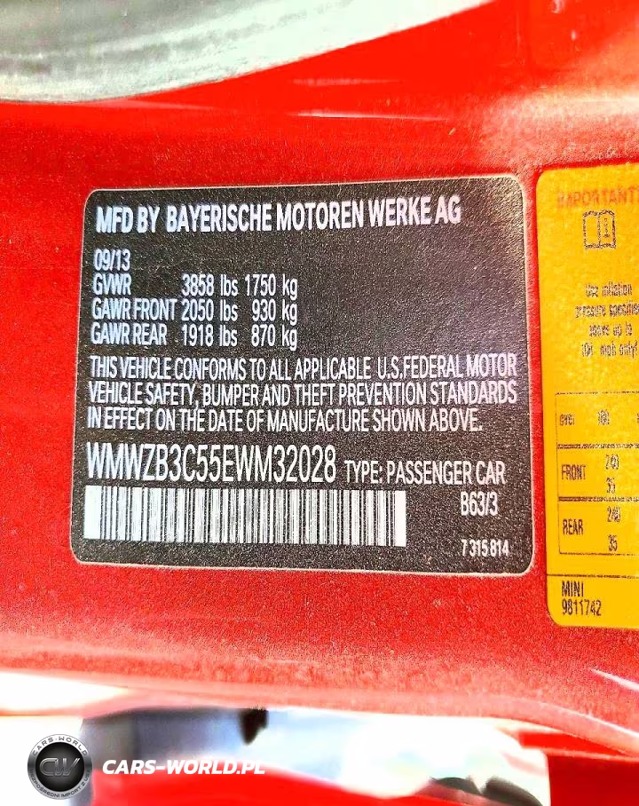 2014 Mini Cooper Countryman VIN:WMWZB3C55EWM32028 - 12