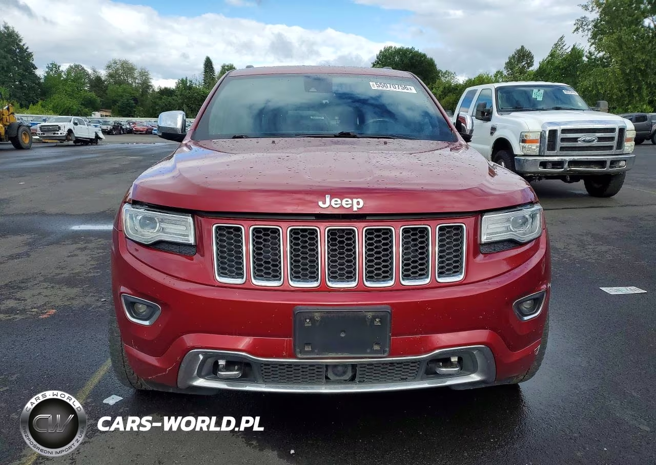 2014 Jeep Grand Cherokee Overland VIN:1C4RJFCMXEC398734 - 5
