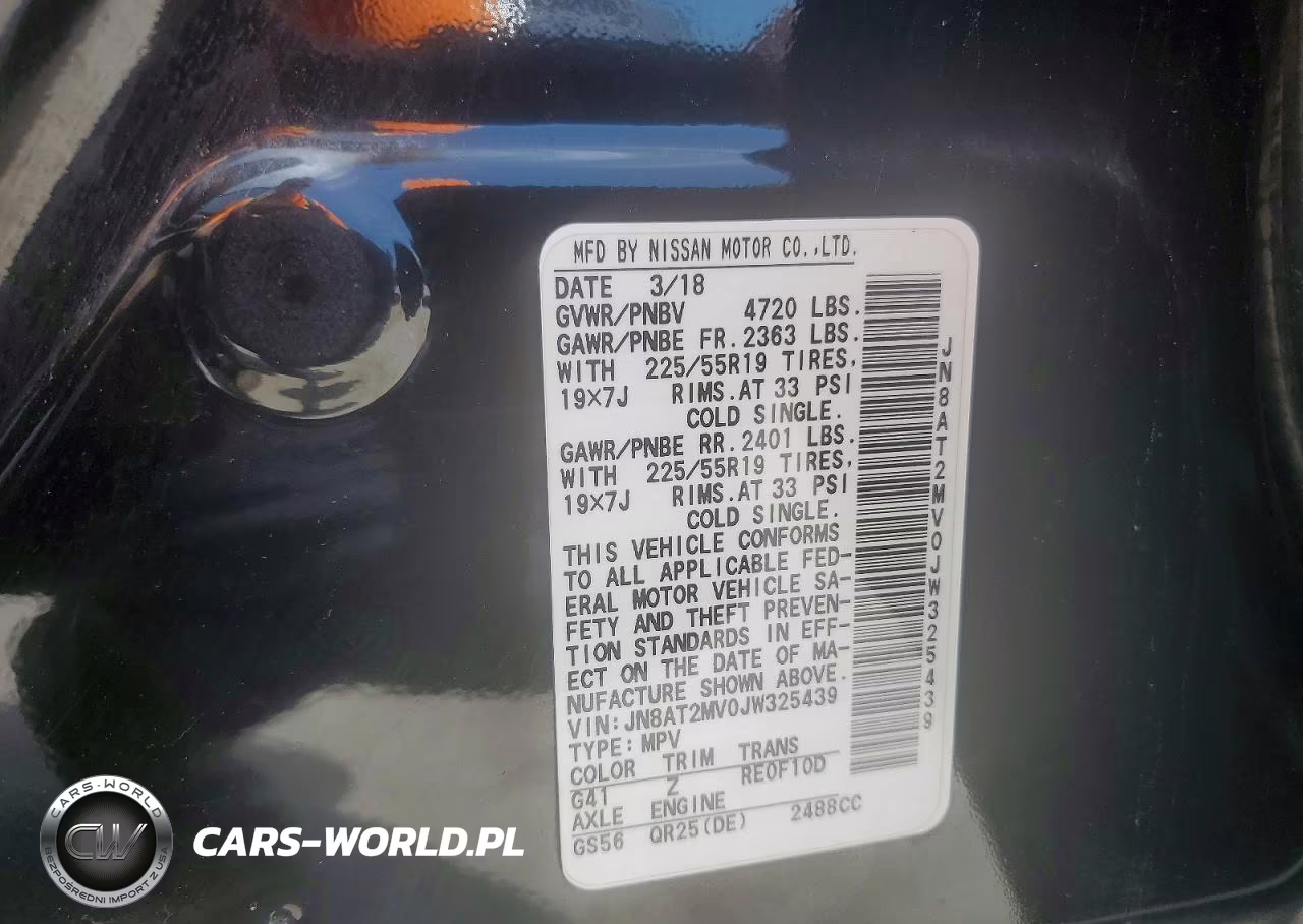 2018 Nissan Rogue S VIN:JN8AT2MV0JW325439 - 13