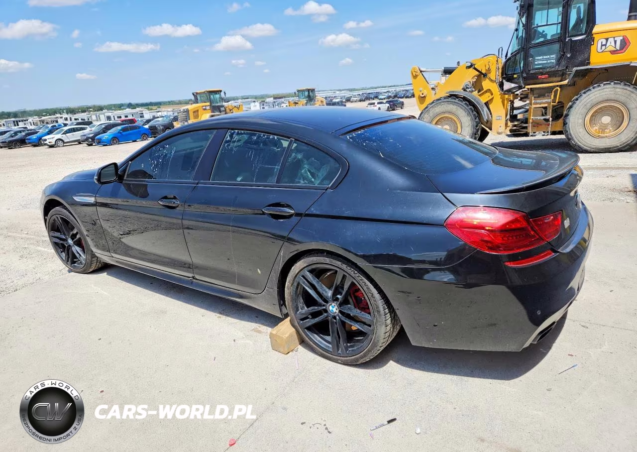 2016 BMW 650 I Gran Coupe VIN:WBA6D4C55GD977289 - 2