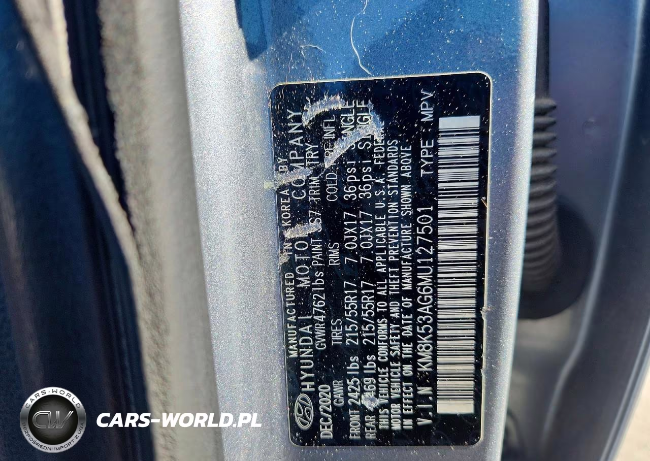 2021 Hyundai Kona Ultimate VIN:KM8K53AG6MU127501 - 13
