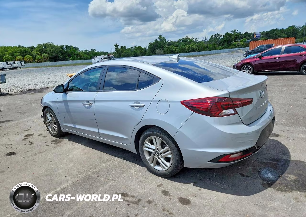 2020 Hyundai Elantra Sel VIN:KMHD84LF7LU939351 - 2