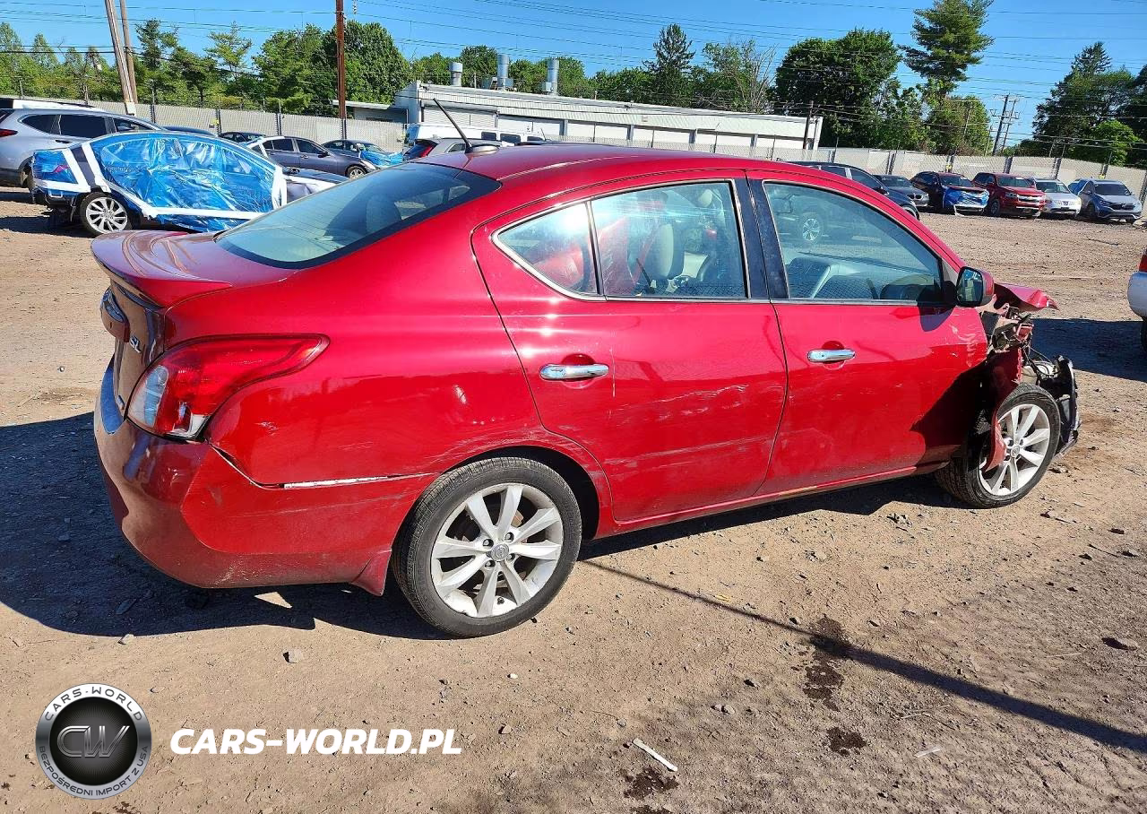 2014 Nissan Versa 1.6 Sl VIN:3N1CN7AP3EL811789 - 3