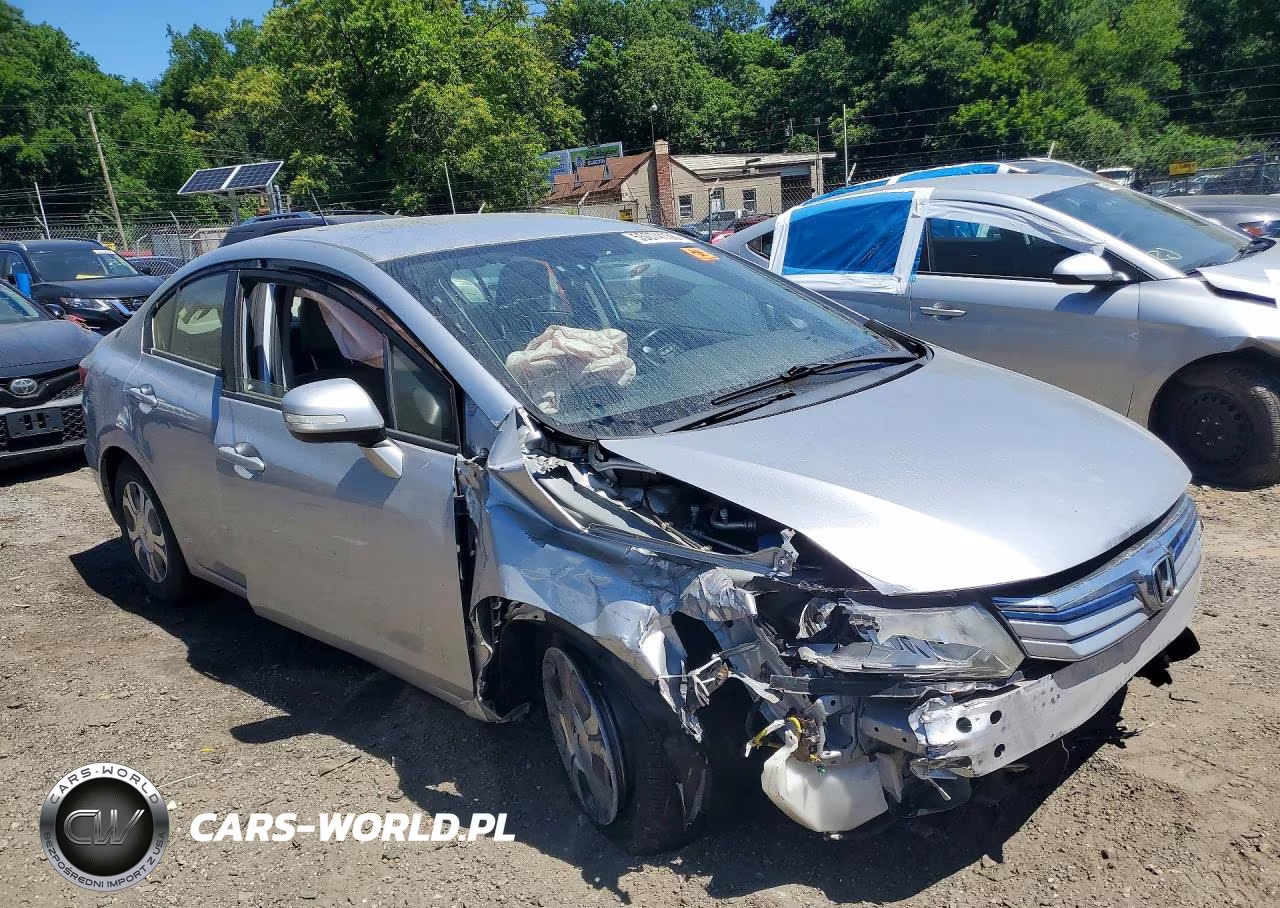 2012 Honda Civic VIN:JHMFB4F33CS002300 - 4