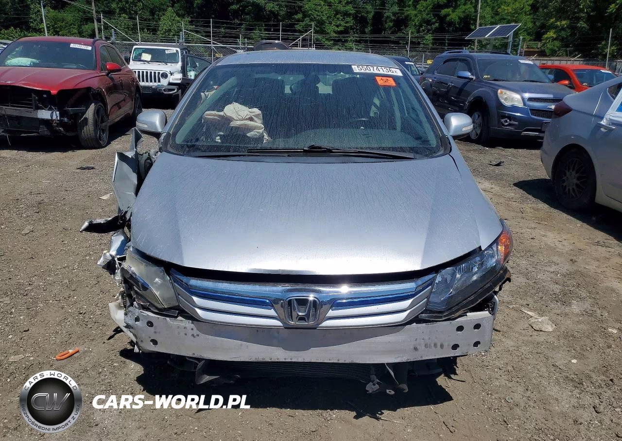 2012 Honda Civic VIN:JHMFB4F33CS002300 - 5