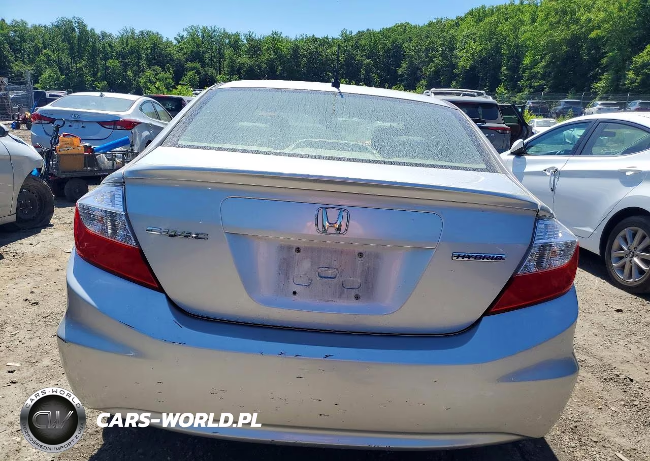 2012 Honda Civic VIN:JHMFB4F33CS002300 - 6