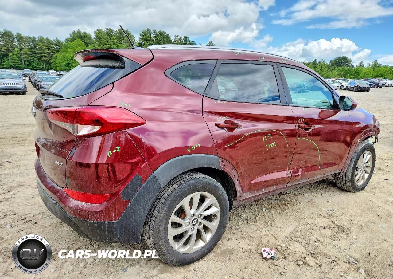 2017 Hyundai Tucson Se VIN:KM8J3CA49HU502147 - 3