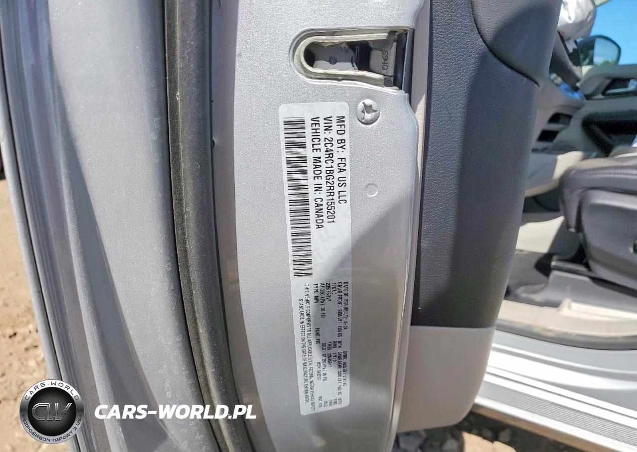 2024 Chrysler Pacifica Touring L VIN:2C4RC1BG2RR155201 - 13