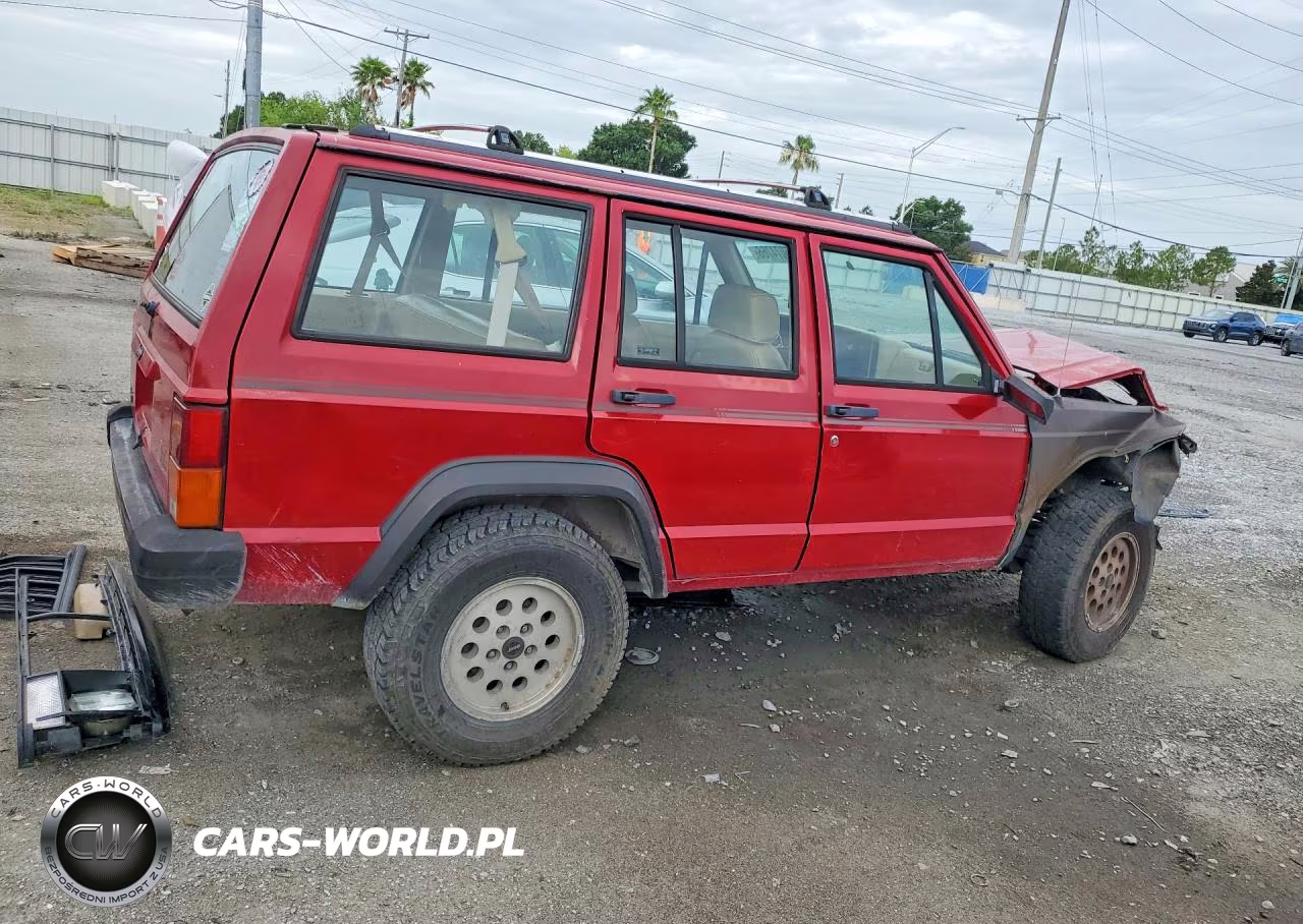 1992 Jeep Cherokee Sport VIN:1J4FT88S8NL242895 - 3