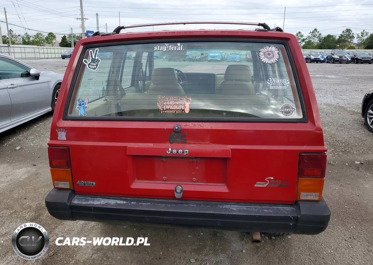 1992 Jeep Cherokee Sport VIN:1J4FT88S8NL242895 - 6