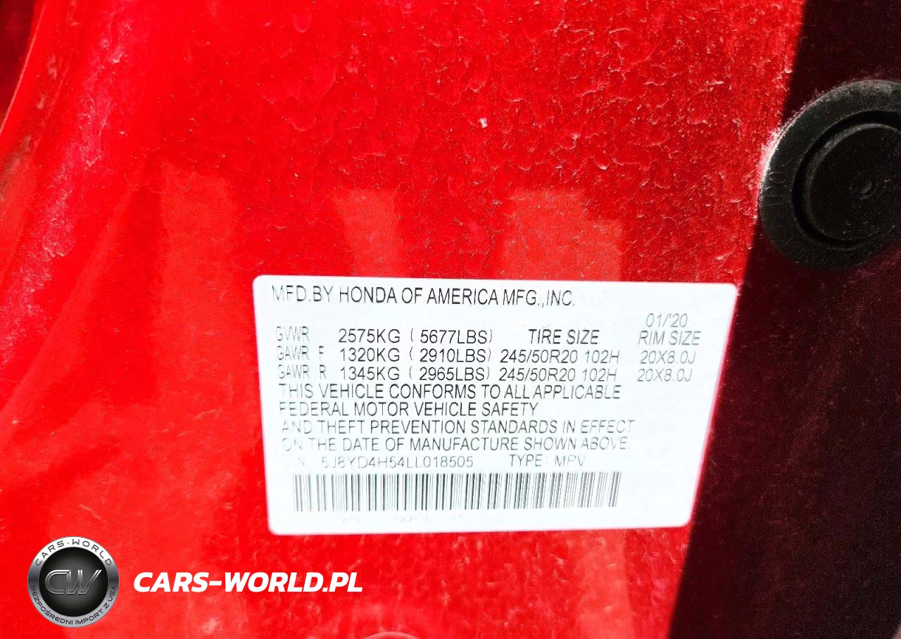 2020 Acura Mdx Technology VIN:5J8YD4H54LL018505 - 12