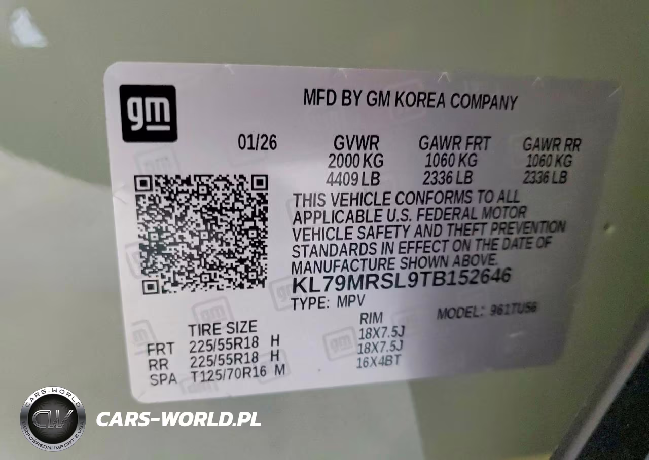2026 Chevrolet Trailblazer Lt VIN:KL79MRSL9TB152646 - 13