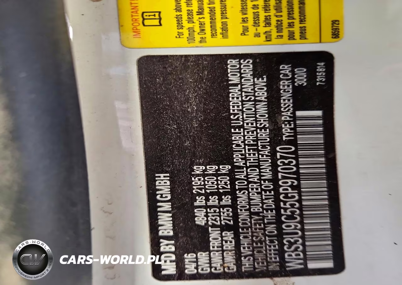 2016 BMW M4 VIN:WBS3U9C55GP970370 - 13