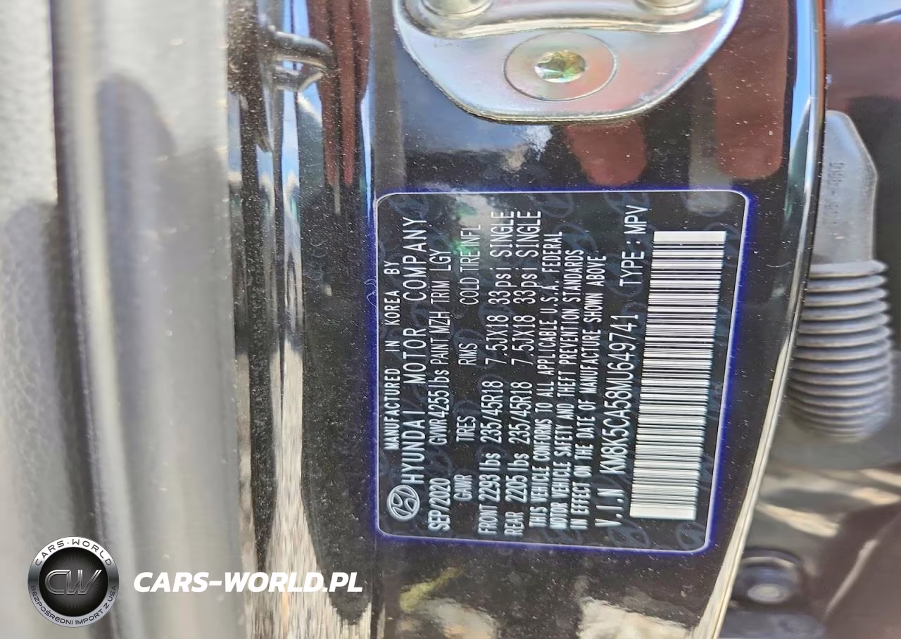2021 Hyundai Kona Ultimate VIN:KM8K5CA58MU649741 - 12