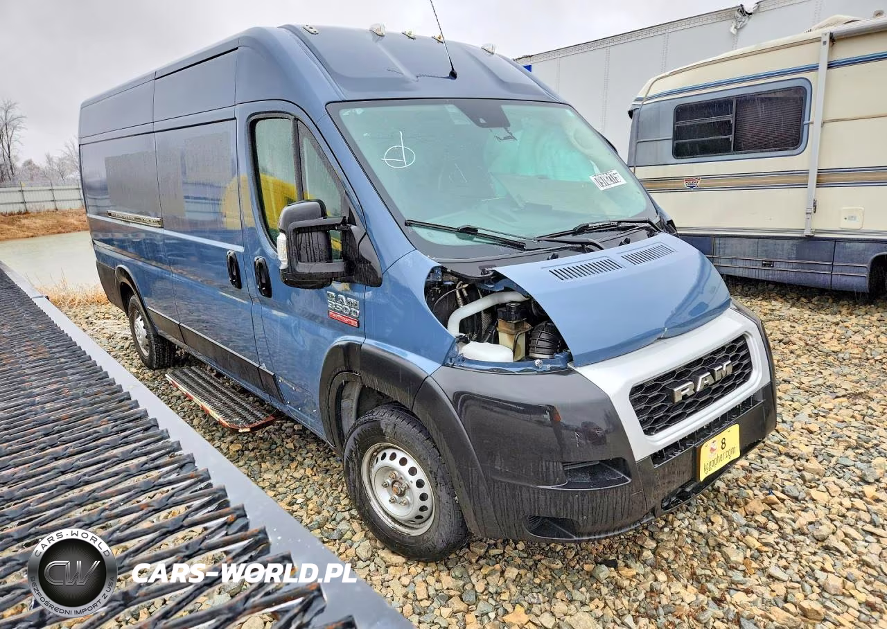 2021 Ram Promaster 3500 Delivery Van VIN:3C6MRVJG9ME571460 - 4